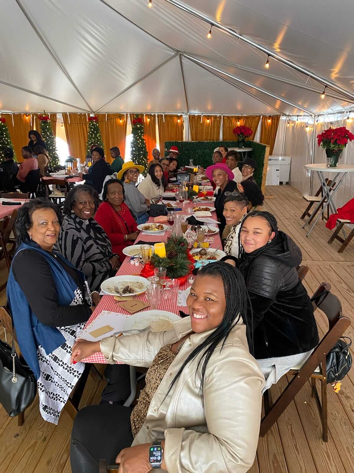Sister's Holiday Meal at Sharpe Road attitude of gratitude
