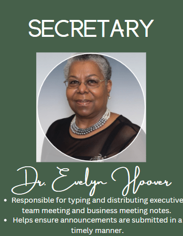 Dr. Evelyn Hoover, Secretary