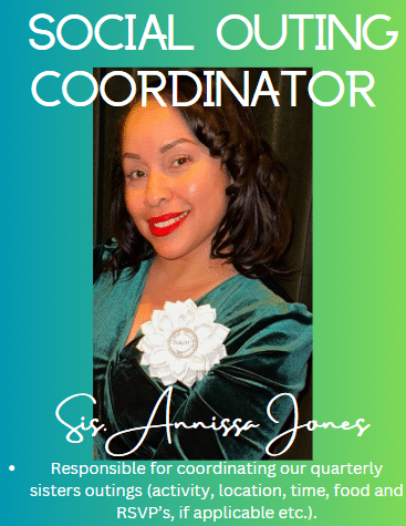 Sis-Annissa-Jones-Social-Outing-Coordinator