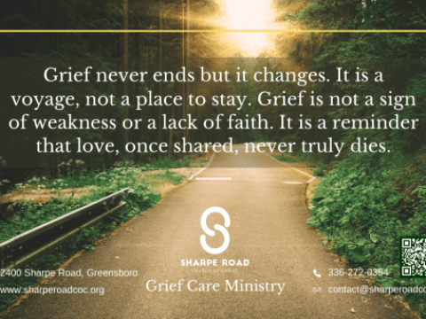 grief care ministry (1) grief care ministry at sharpe road